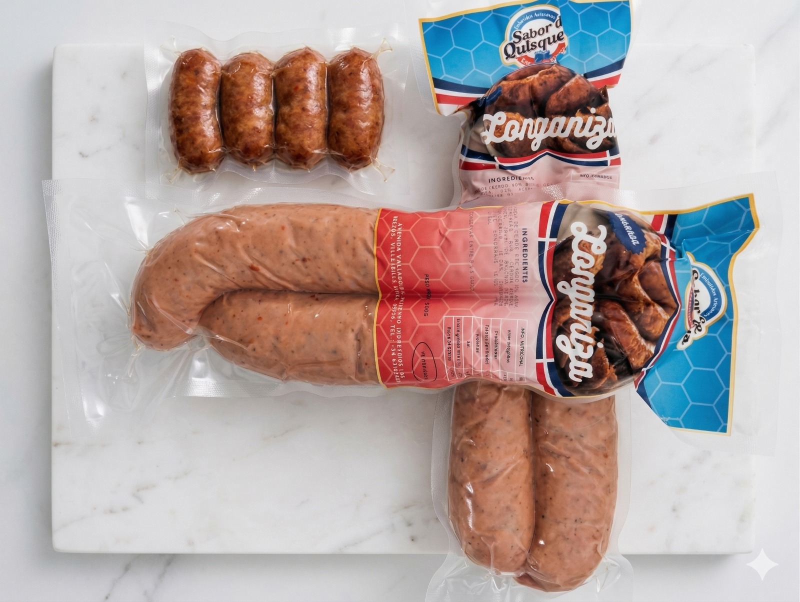 Longaniza tradicional al vacío